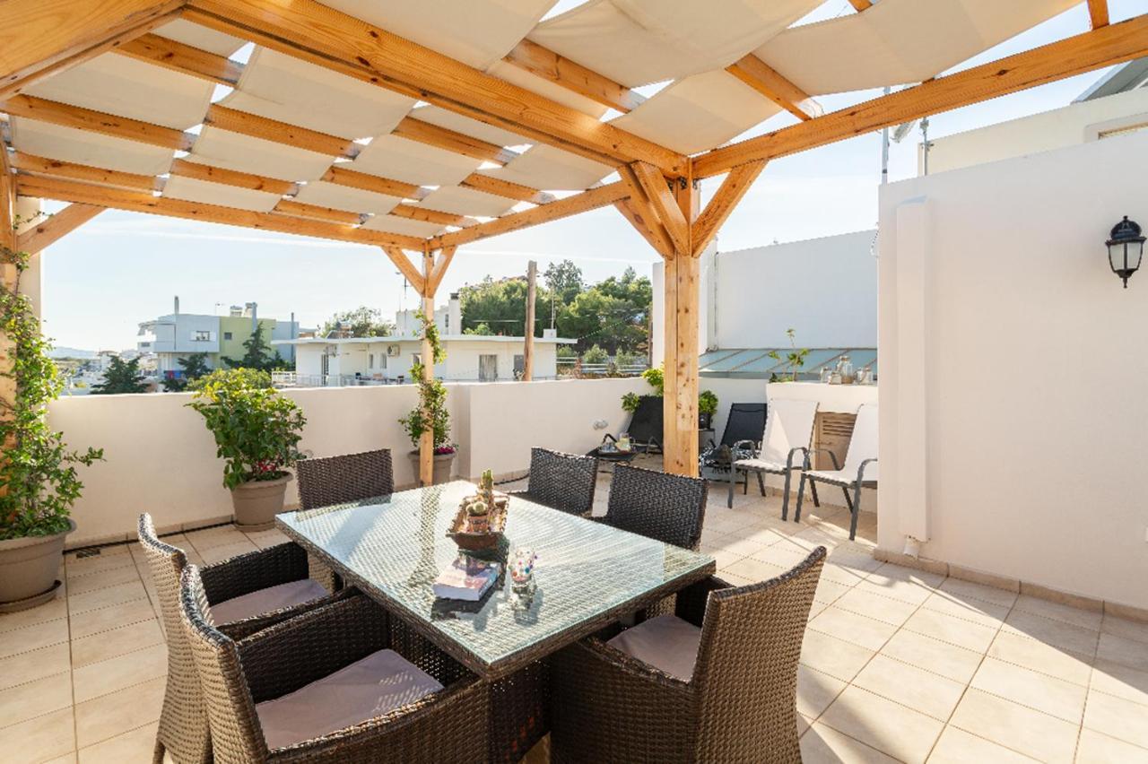 Villa Milo Luxury House -Free Airport Pick Up-10Min Drive Markópoulon Exterior foto