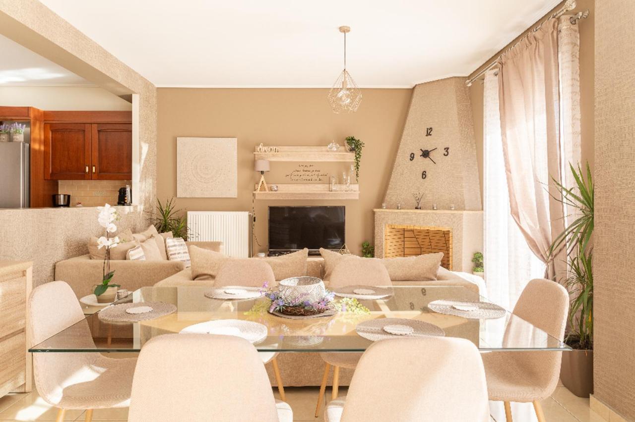 Villa Milo Luxury House -Free Airport Pick Up-10Min Drive Markópoulon Exterior foto
