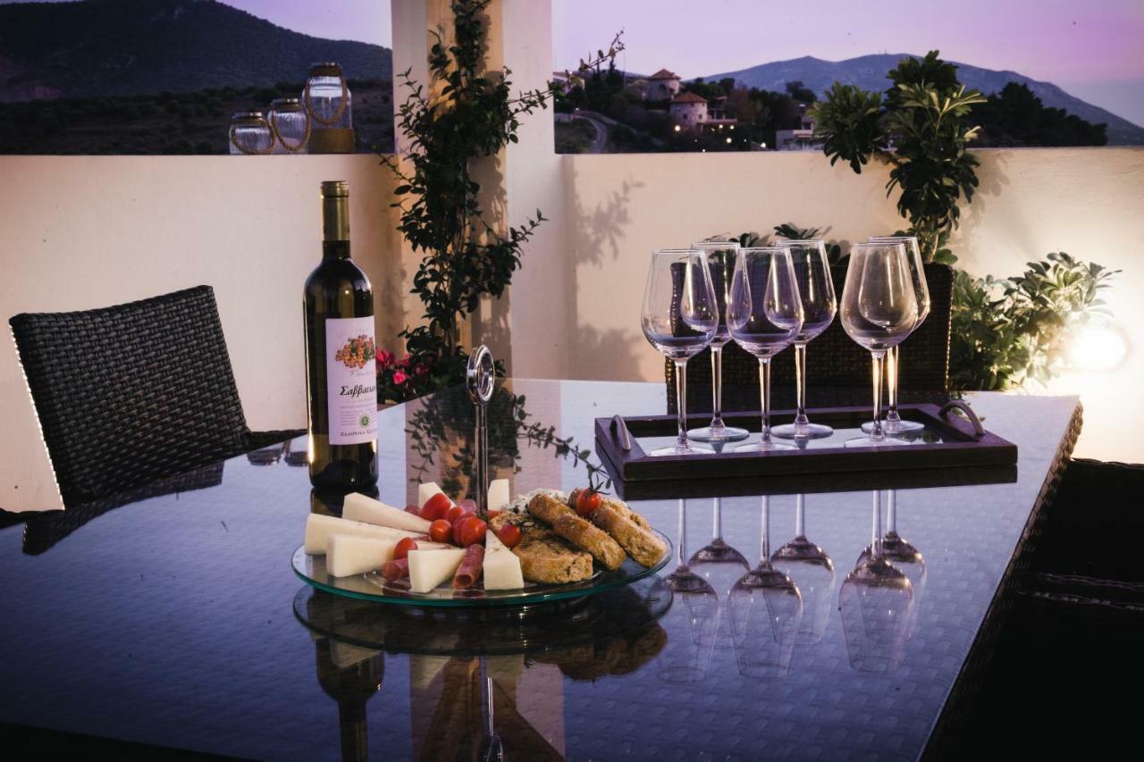 Villa Milo Luxury House -Free Airport Pick Up-10Min Drive Markópoulon Exterior foto